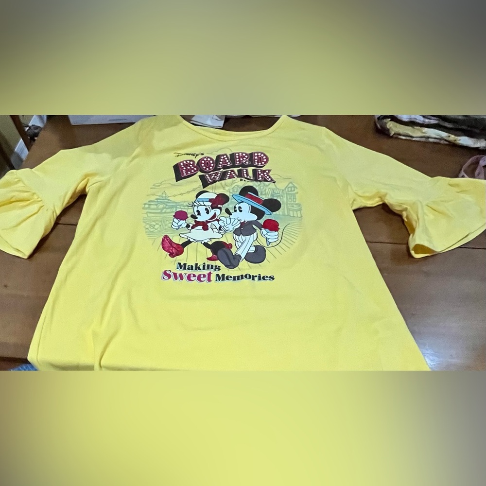 Disney’s Board Walk Women’s 3/4 Sleeve Shirt - Making Sweet Memories